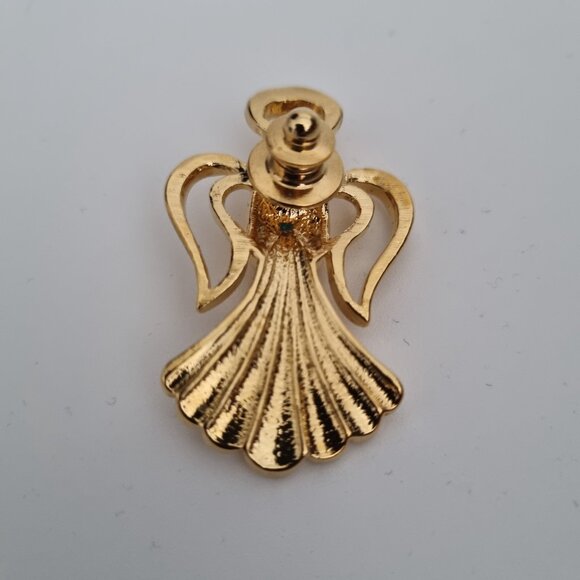 Vintage Avon Heavenly Angel Pin Gold-plated - Picture 2 of 5
